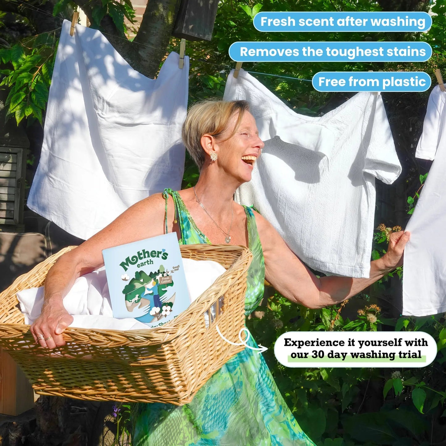 Eco-Friendly Laundry Sheets Mother's Earth