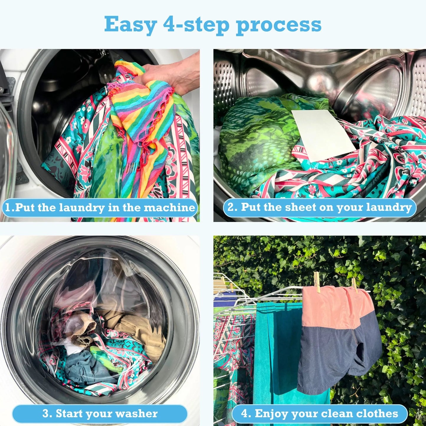 Eco-Friendly Laundry Sheets Mother's Earth