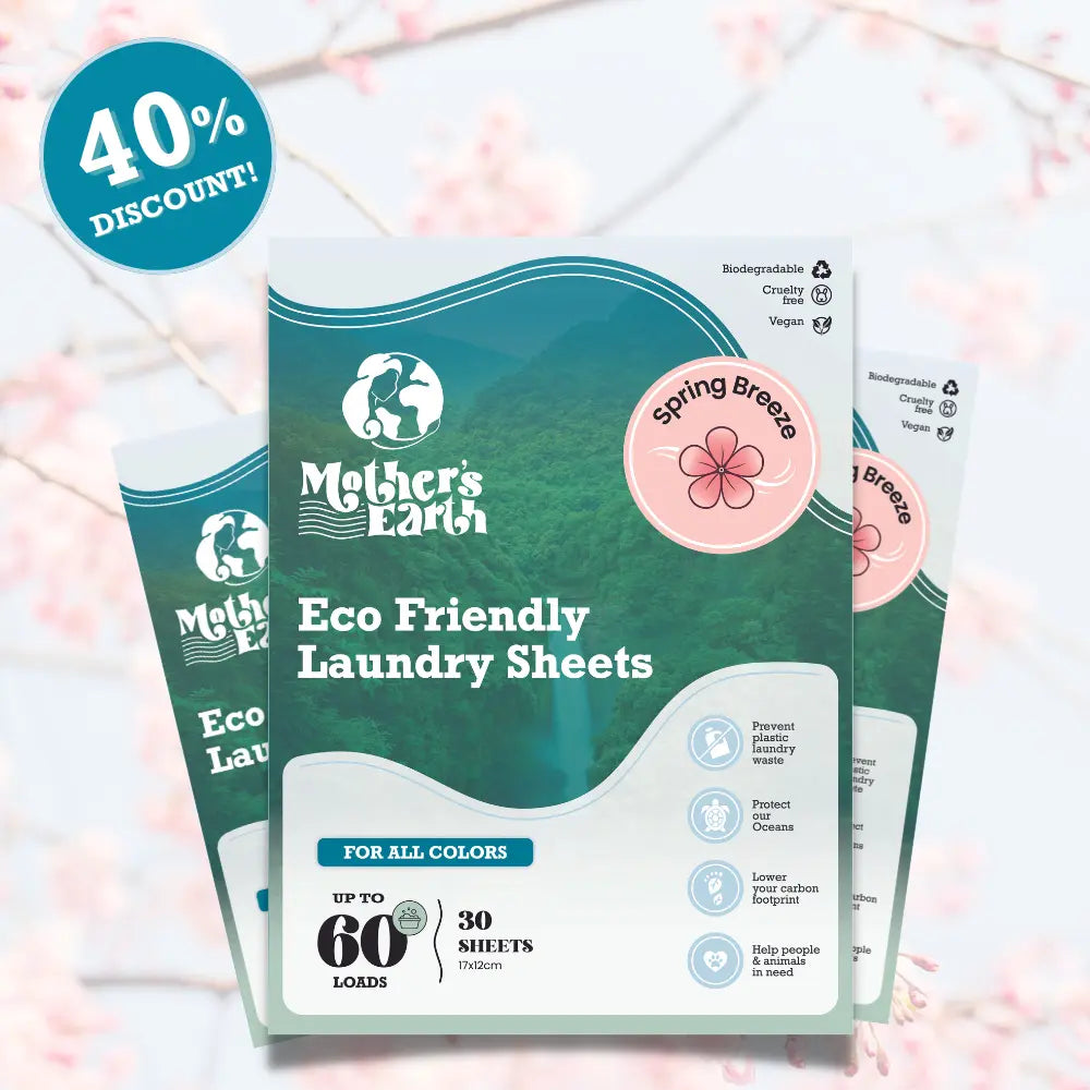 Laundry Detergent Sheets | 180 Washes + Free Gifts Mother's Earth Worldwide
