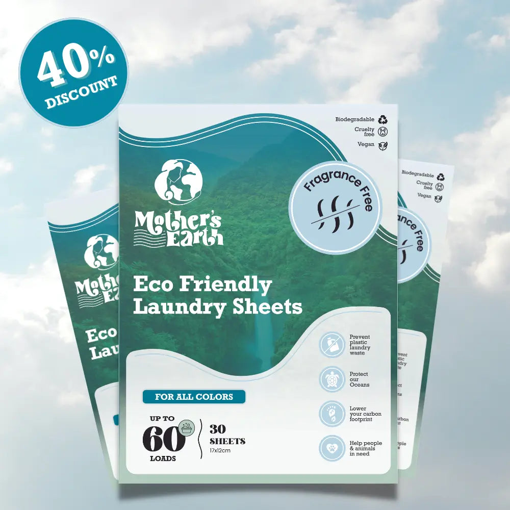 Laundry Detergent Sheets | 180 Washes + Free Gifts Mother's Earth Worldwide