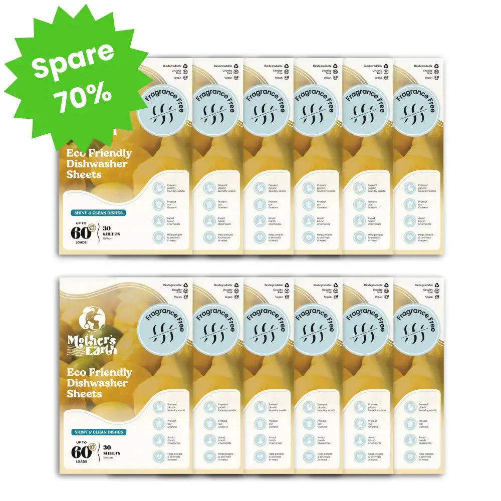 Einmalige Aktion | Umweltfreundliche Spülmaschinen-Blätter Mother's Earth