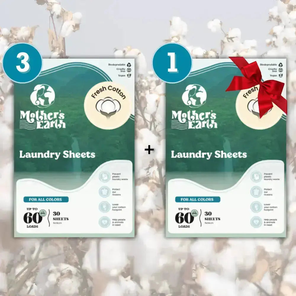 Eco-Friendly Laundry Sheets (Stock Clearance Sale) Mother's Earth