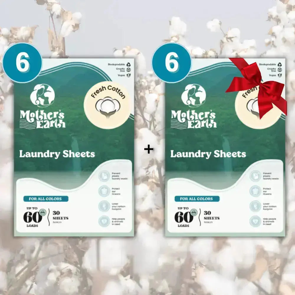 Eco-Friendly Laundry Sheets (Stock Clearance Sale) Mother's Earth