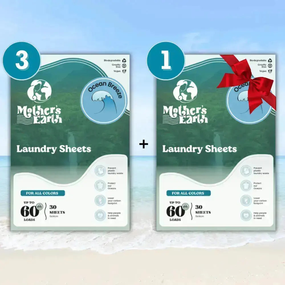 Eco-Friendly Laundry Sheets (Stock Clearance Sale) Mother's Earth