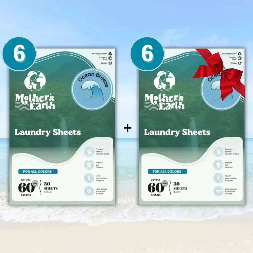 Eco-Friendly Laundry Sheets (Stock Clearance Sale) Mother's Earth
