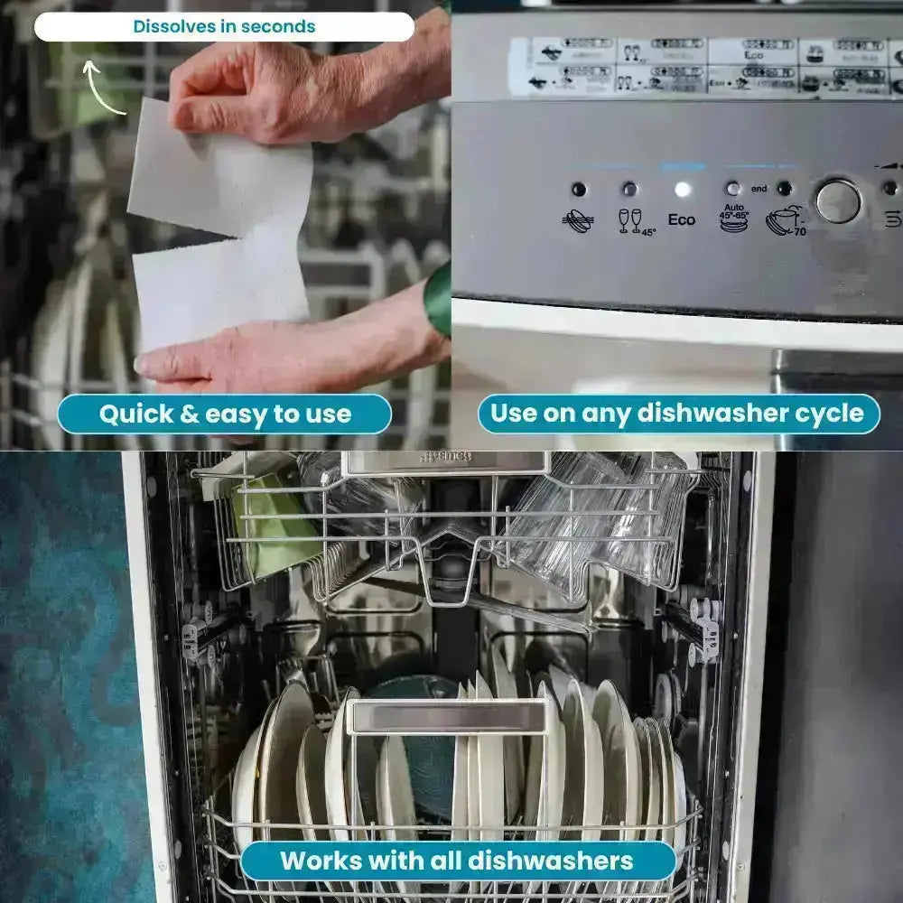 Eco-Friendly Dishwasher Sheets (Stock Clearance Sale) Mother's Earth
