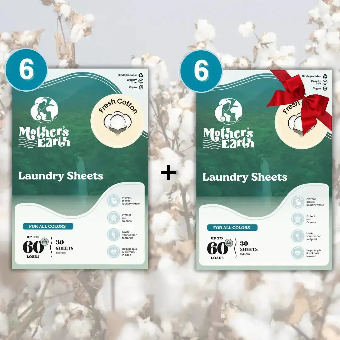 Eco-Friendly Laundry Sheets (Stock Clearance Sale) Mother's Earth