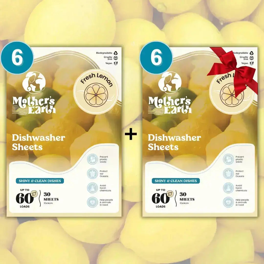 Eco-Friendly Dishwasher Sheets (Stock Clearance Sale) Mother's Earth