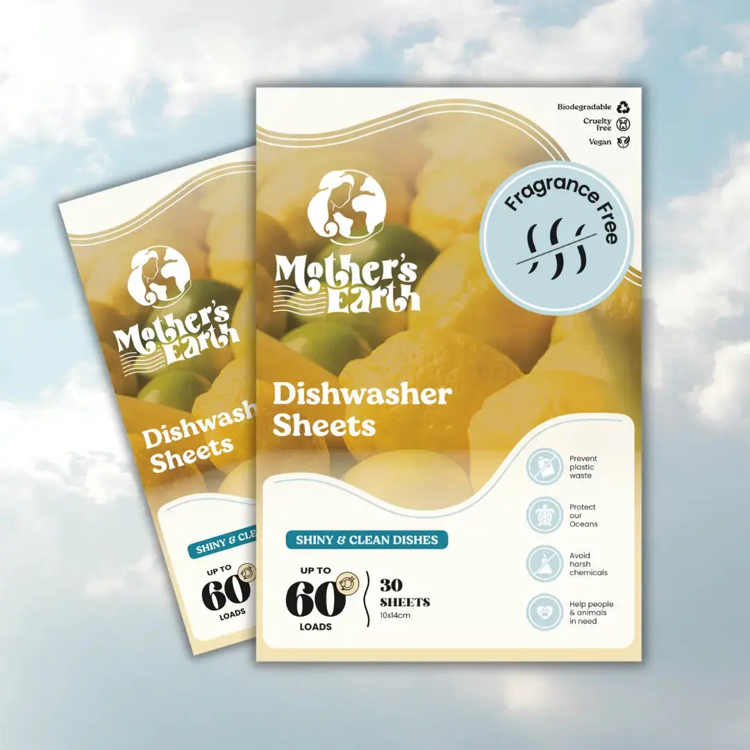 Eco-Friendly Dishwasher Sheets Mother's Earth