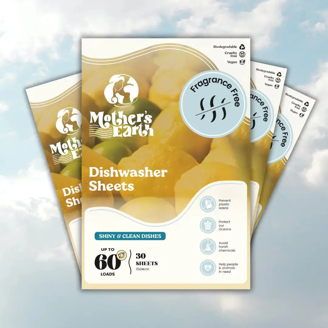 Eco-Friendly Dishwasher Sheets Mother's Earth