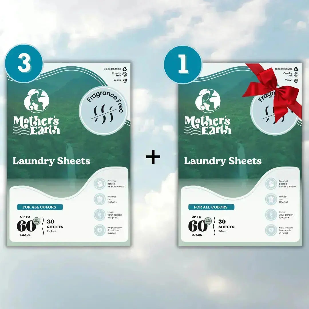 Eco-Friendly Laundry Sheets (Stock Clearance Sale) Mother's Earth