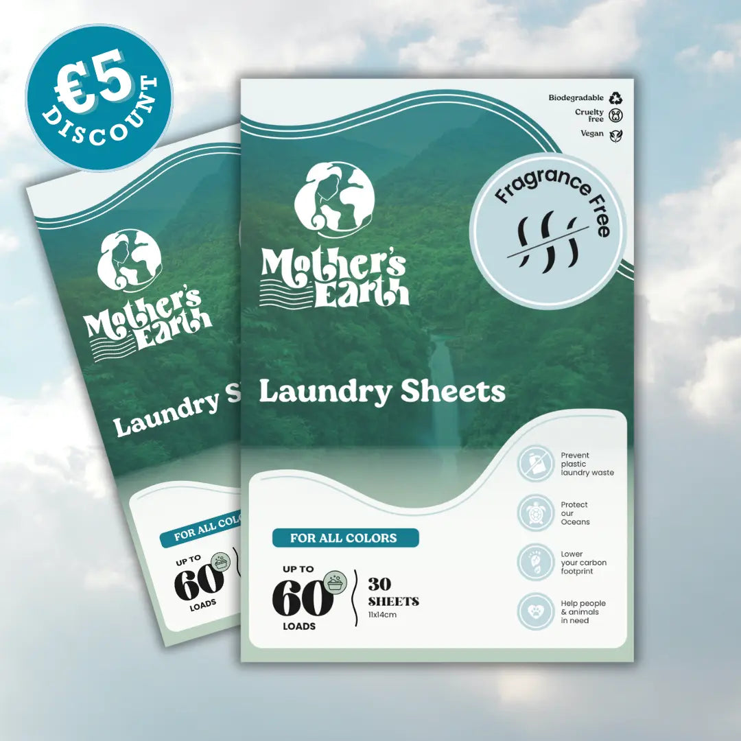 Eco-Friendly Laundry Sheets | 120 Washes Mother's Earth