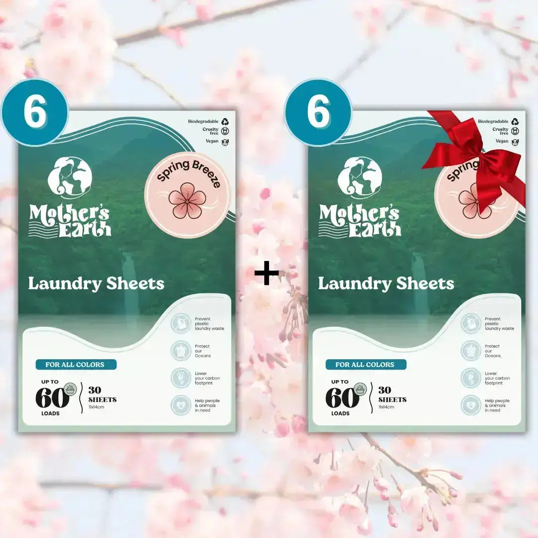 Eco-Friendly Laundry Sheets (Stock Clearance Sale) Mother's Earth