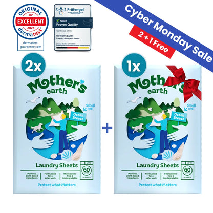 Eco-Friendly Laundry Sheets Mother's Earth