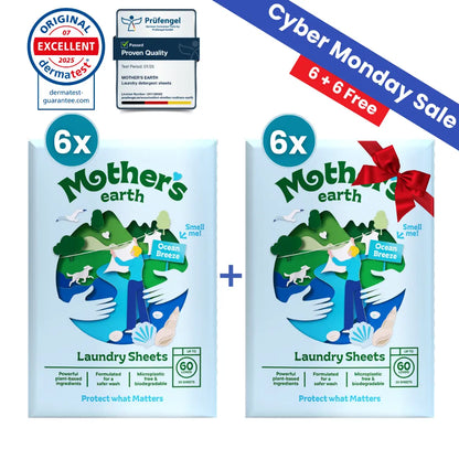 Eco-Friendly Laundry Sheets Mother's Earth