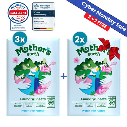 Eco-Friendly Laundry Sheets Mother's Earth