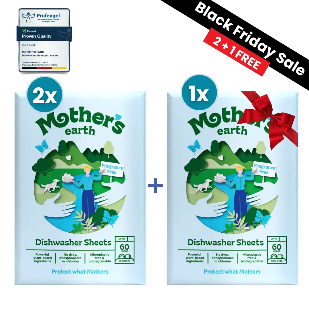 Eco-Friendly Dishwasher Sheets - Black Friday Mother's Earth