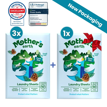 Eco-Friendly Laundry Sheets - Black Friday Mother's Earth