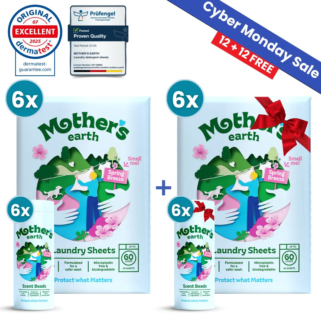 Eco-Friendly Laundry Sheets + Scent Beads Mother's Earth