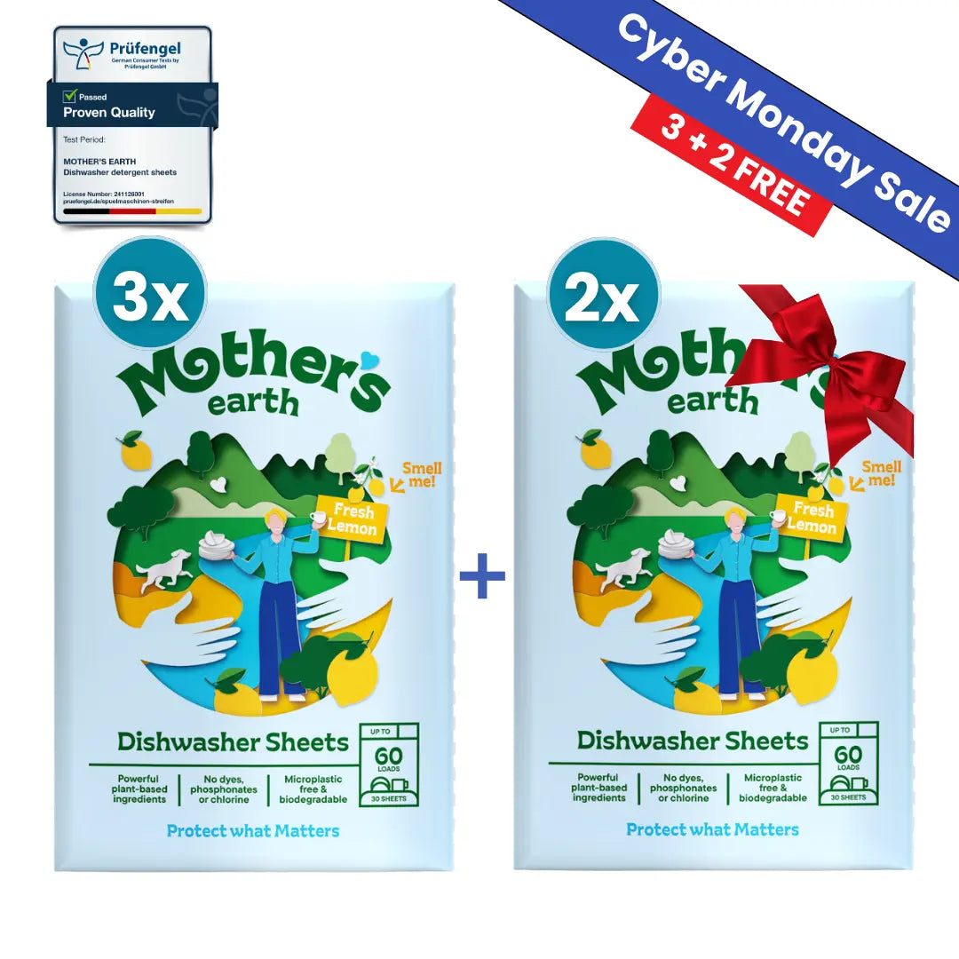 Eco-Friendly Dishwasher Sheets Mother's Earth