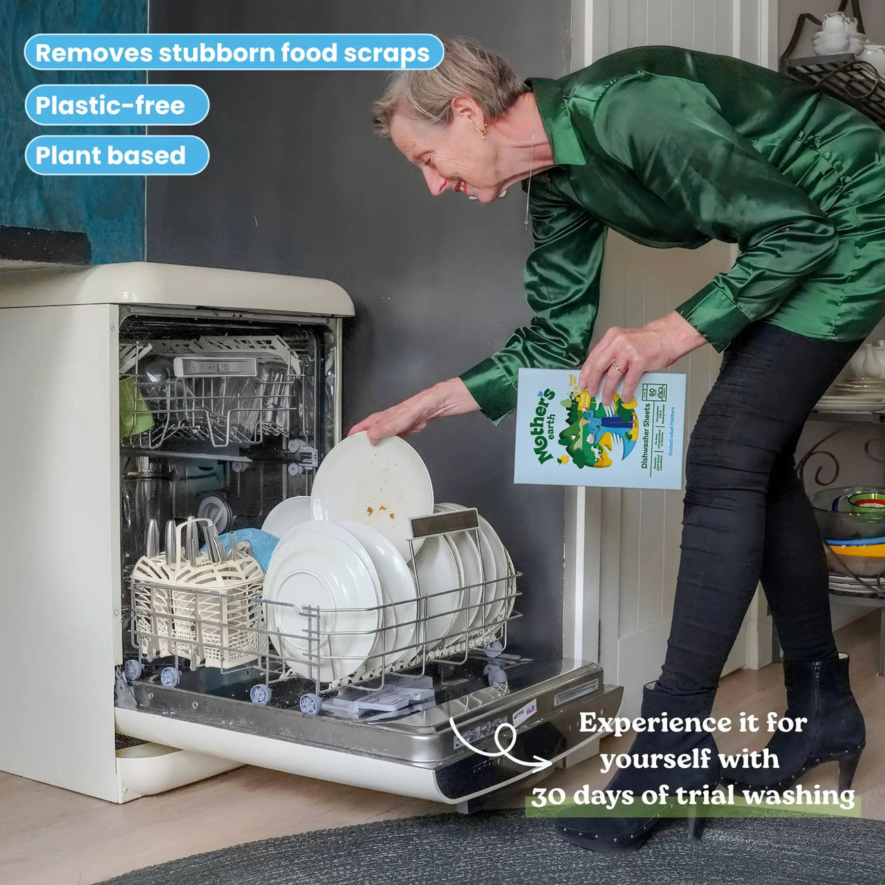 Eco-Friendly Dishwasher Sheets Mother's Earth