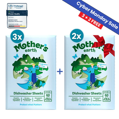 Eco-Friendly Dishwasher Sheets Mother's Earth