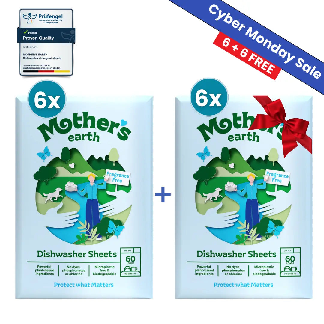 Eco-Friendly Dishwasher Sheets Mother's Earth