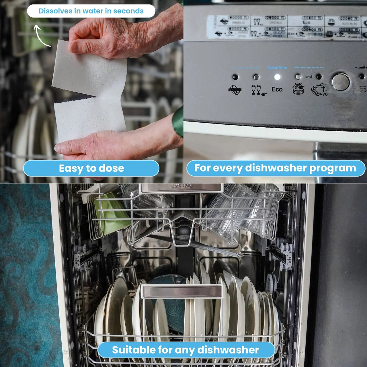 Eco-Friendly Dishwasher Sheets Mother's Earth