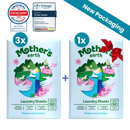 Eco-Friendly Laundry Sheets - Black Friday Mother's Earth