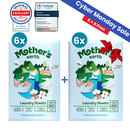 Eco-Friendly Laundry Sheets Mother's Earth