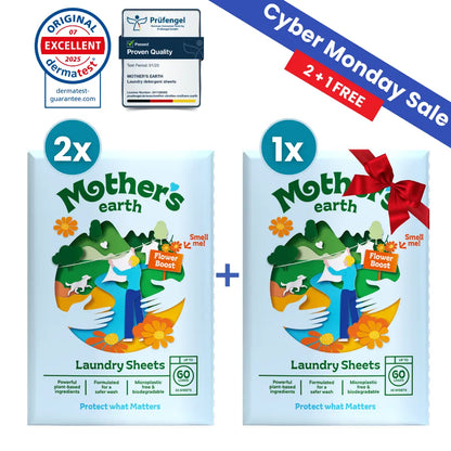 Eco-Friendly Laundry Sheets Mother's Earth