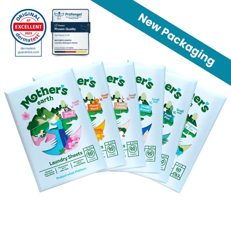 Eco Friendly Laundry Sheets Non toxic Detergent