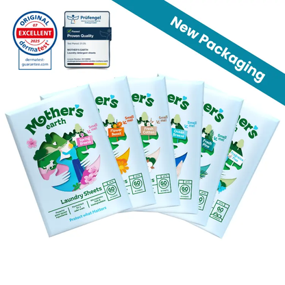 Eco-Friendly Laundry Sheets Mother's Earth