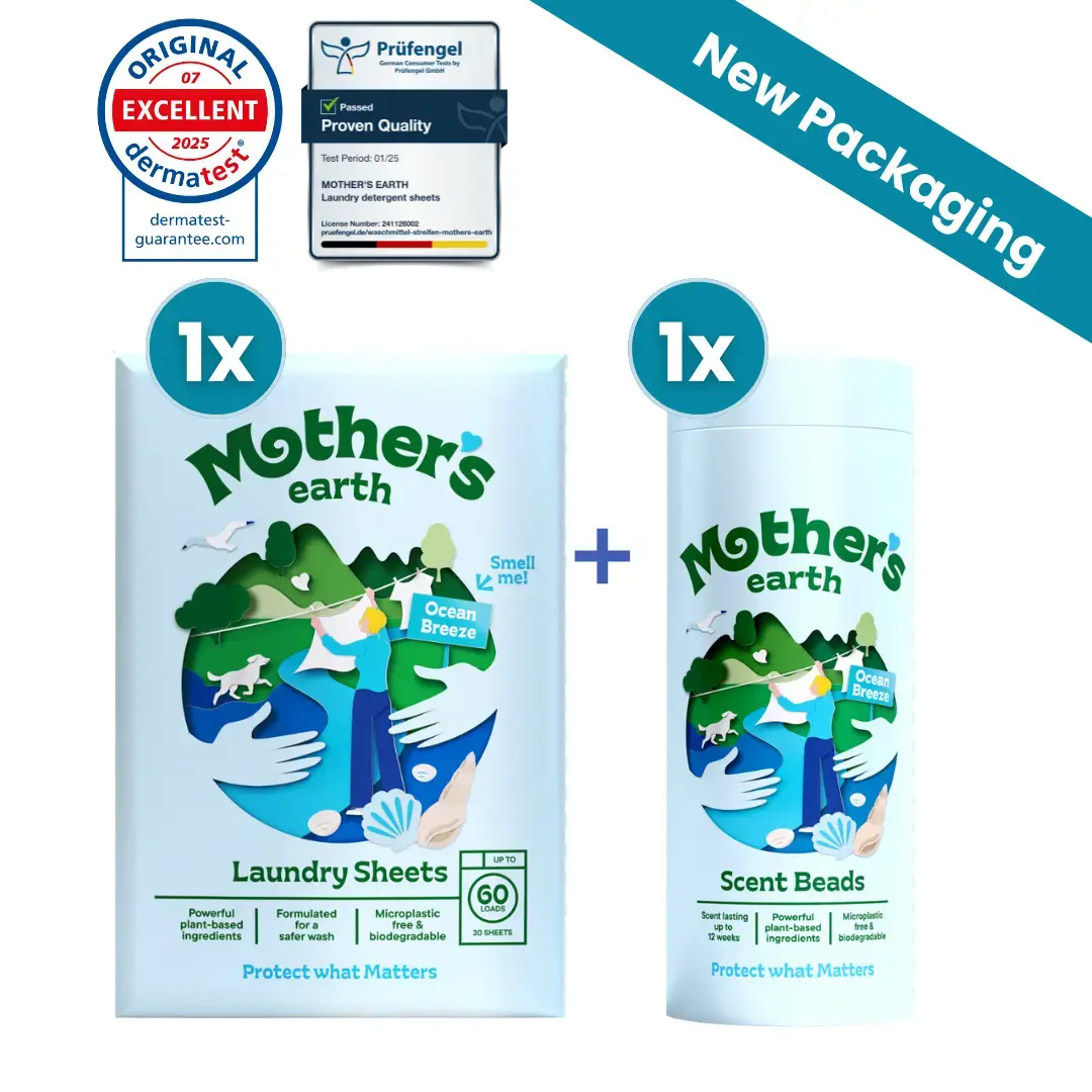 Eco-Friendly Laundry Sheets + Scent Beads - Black Friday Mother's Earth