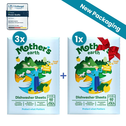Eco-Friendly Dishwasher Sheets - Black Friday Mother's Earth