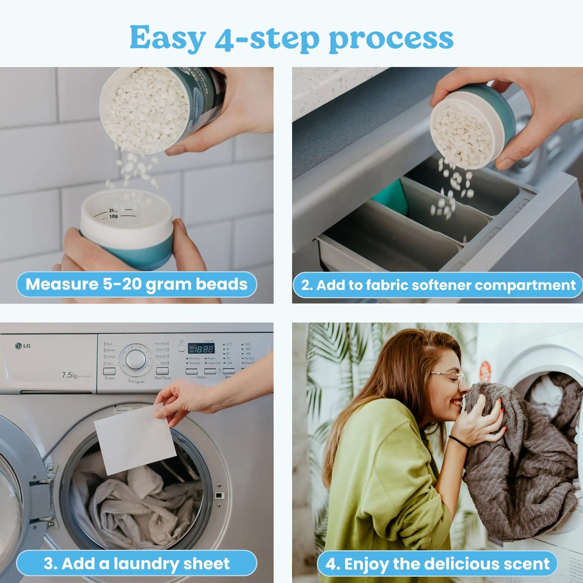 Eco-Friendly Laundry Sheets + Scent Beads Value Bundle Mother's Earth