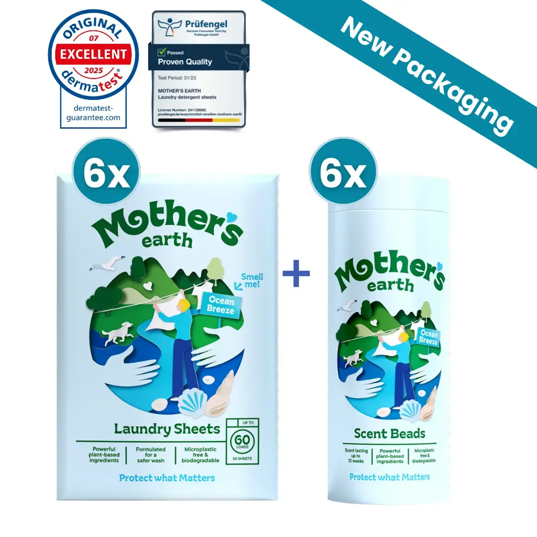 Eco-Friendly Laundry Sheets + Scent Beads - Black Friday Mother's Earth