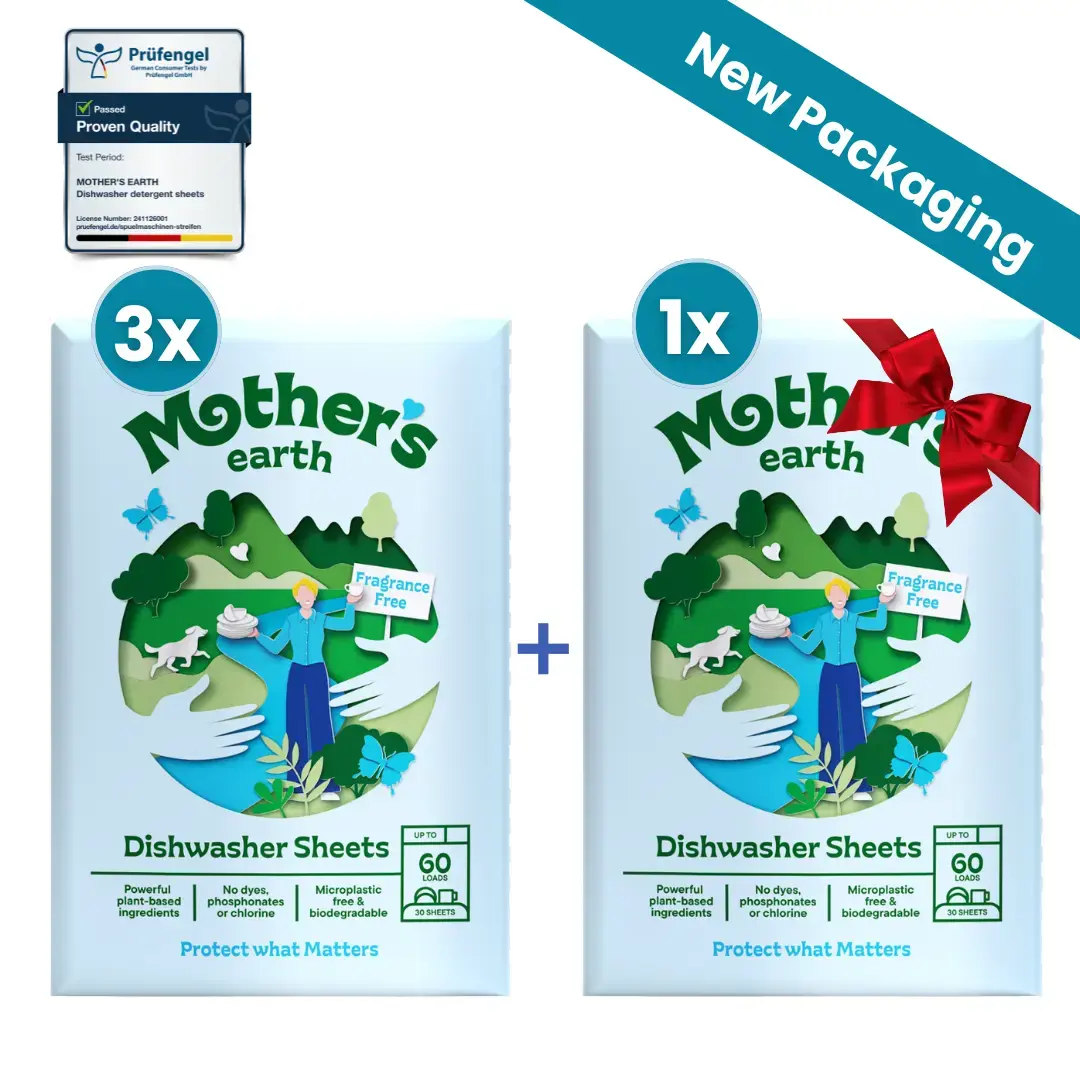 Eco-Friendly Dishwasher Sheets - Black Friday Mother's Earth