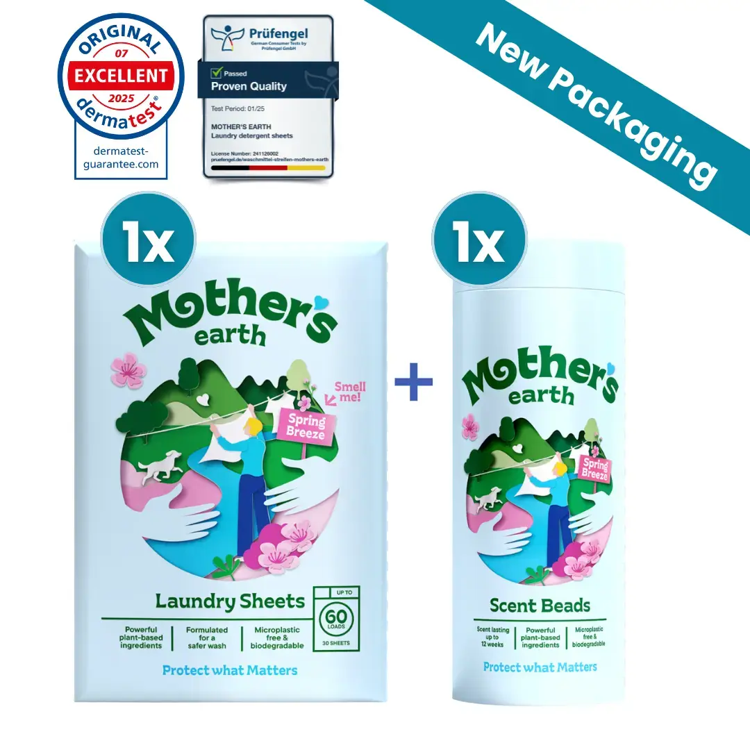 Eco-Friendly Laundry Sheets + Scent Beads - Black Friday Mother's Earth