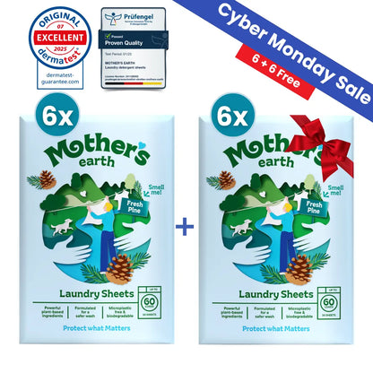 Eco-Friendly Laundry Sheets Mother's Earth