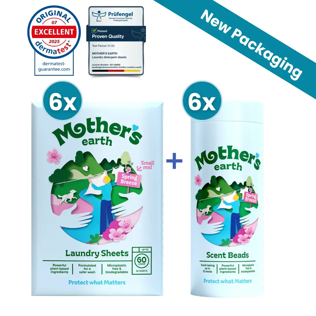Eco-Friendly Laundry Sheets + Scent Beads - Black Friday Mother's Earth