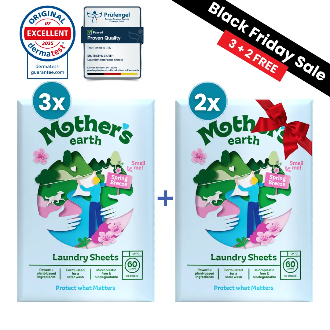 Eco-Friendly Laundry Sheets - Black Friday. Mother's Earth