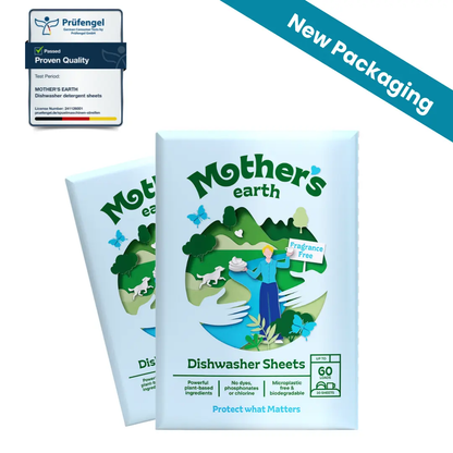 Eco-Friendly Dishwasher Sheets Mother's Earth