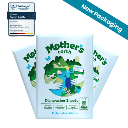Eco-Friendly Dishwasher Sheets Mother's Earth
