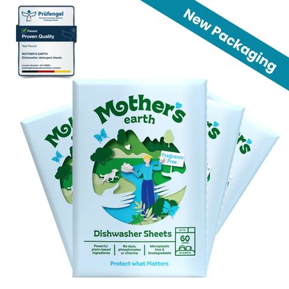 Eco-Friendly Dishwasher Sheets Mother's Earth