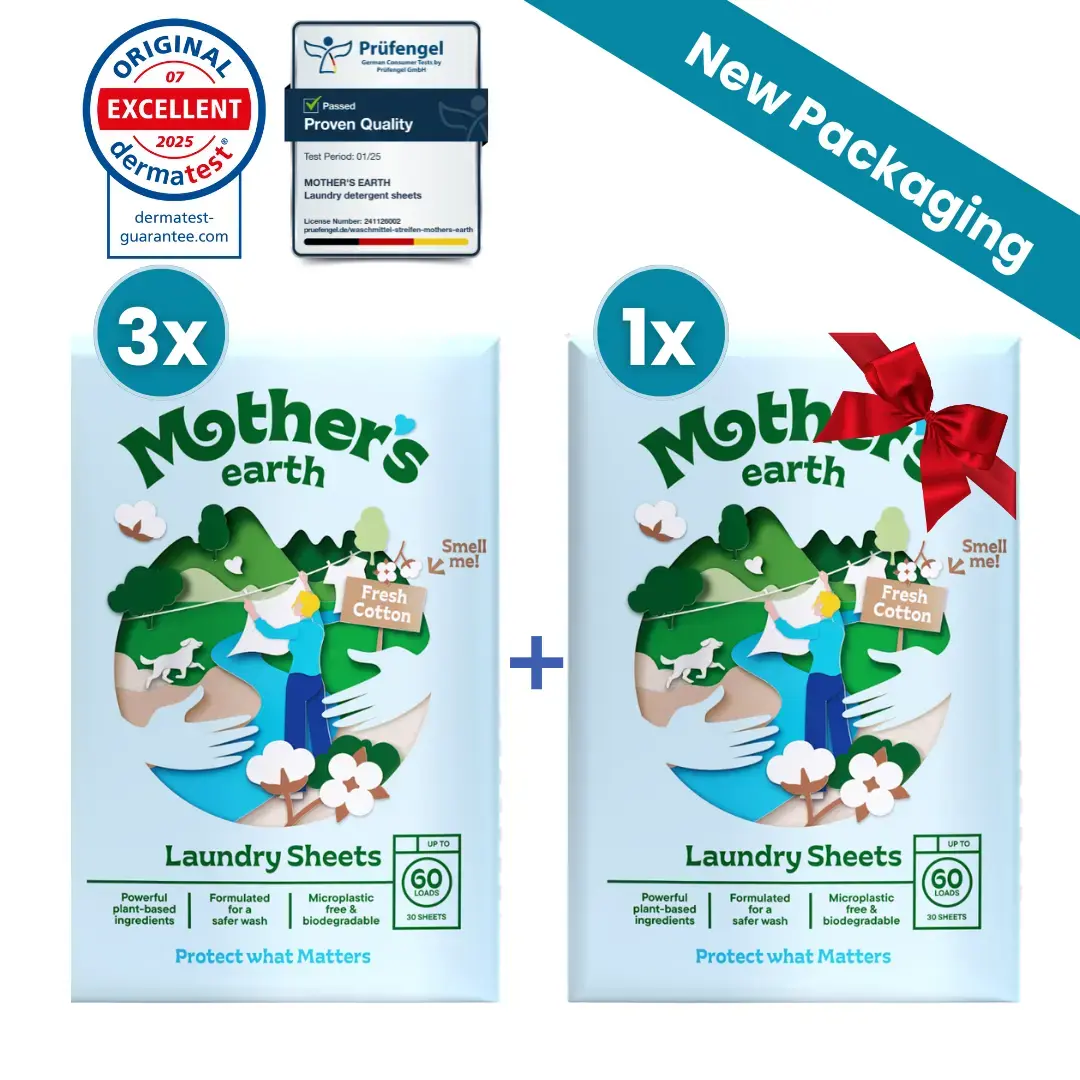 Eco-Friendly Laundry Sheets - Black Friday Mother's Earth