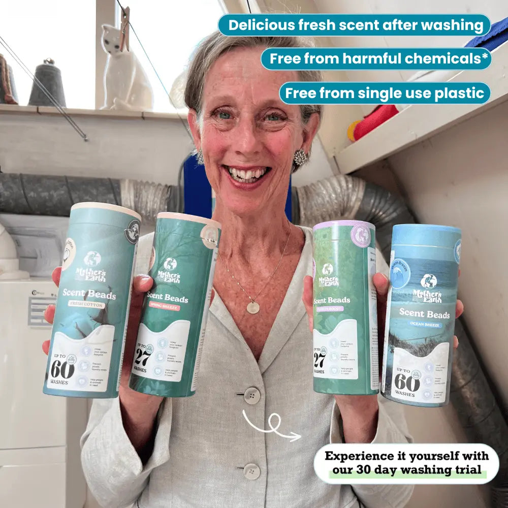 Eco-Friendly Laundry Sheets + Scent Beads Mother's Earth