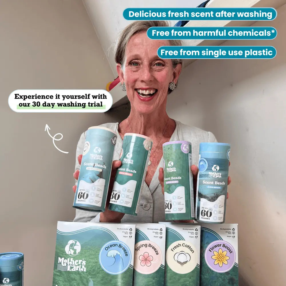 Eco-Friendly Laundry Sheets + Scent Beads Value Bundle Mother's Earth