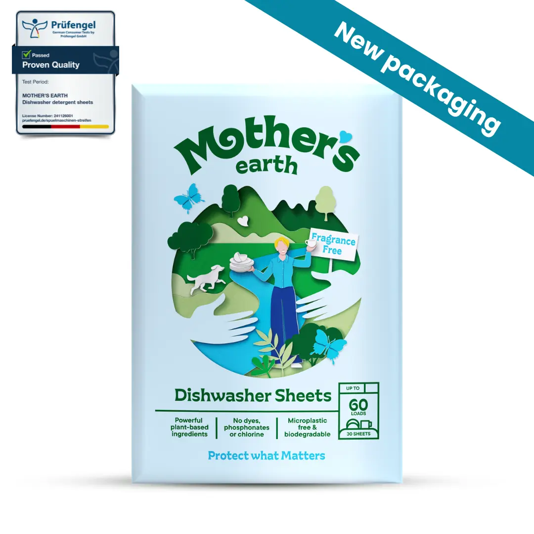 Eco-Friendly Dishwasher Sheets Mother's Earth