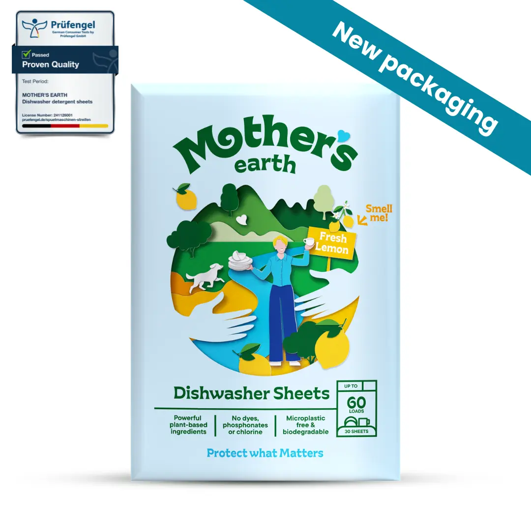 Eco-Friendly Dishwasher Sheets Mother's Earth
